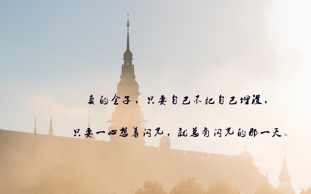 他说，你不可能是我